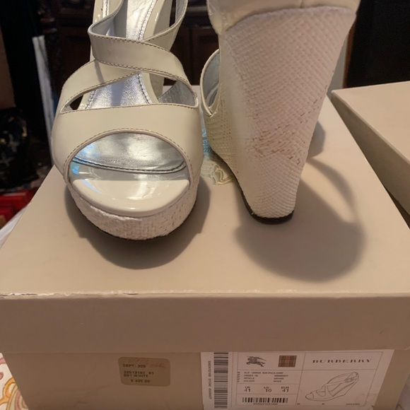 Burberry Shoes Burberry White Patent Leather These Are The Hottest